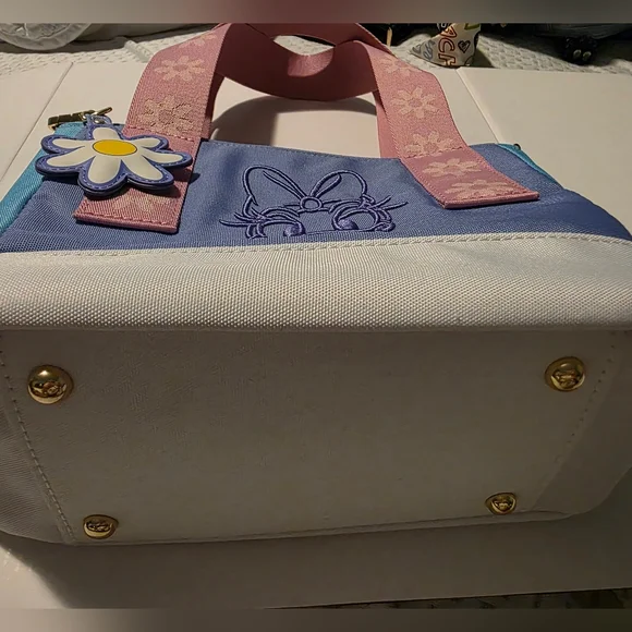 NWOT Loungefly Daisy Duck 85th Anniversary Mini Tote Crossbody Bag - Picture 5 of 5